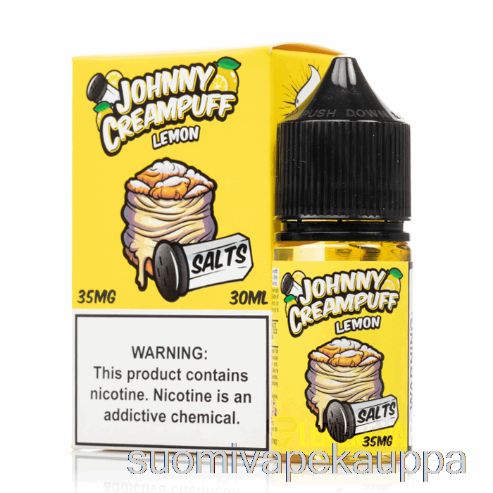 Vape Box Sitruuna - Johnny Creampuff Suolat - 30ml 35mg